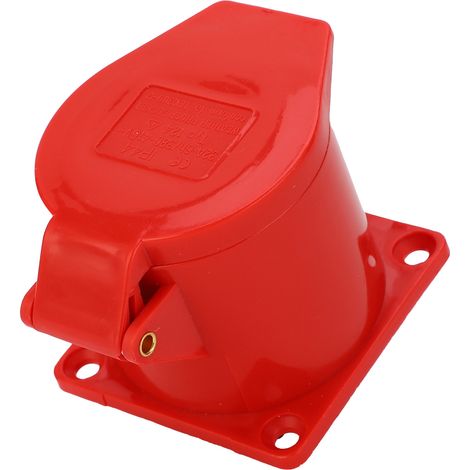 Prise Industrielle Triphasée 32 A Ip44 3p+t Étanche À L'Eau Et À La Poussière Ac380v/415v
