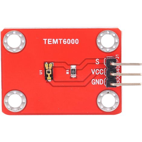 Module De Capteur De Lumière Ambiante Temt6000, Détection De L'Intensité Du Signal Analogique, Plage D'Éclairage 1-5000lux