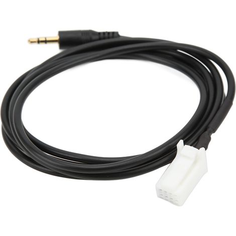 Car Cd Changer Aux Audio Cable Adapter Replacement For Suzuki Sx4 / Grand Vitara 2007‑2010