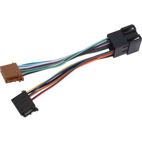 Adaptateur De Faisceau De Câbles, Kit Audio Stéréo De Voiture Iso Adapté À La Peugeot 106 206 306 307 405 406 607