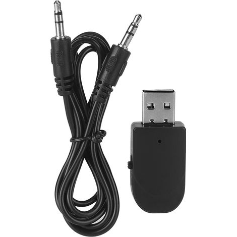 Transmetteur Récepteur Audio Bluetooth 2 En 1, Adaptateur Usb Sans Fil Pour Musique Stéréo, Pour Voiture, Tv, Ordinateur