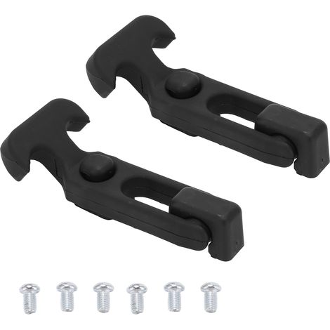 Loquet De Capot En Caoutchouc, Poignée En T, Loquet Élastique, Loquets De Tirage Flexibles Avec Vis Pour Boîte À Outils, 2 Pièces