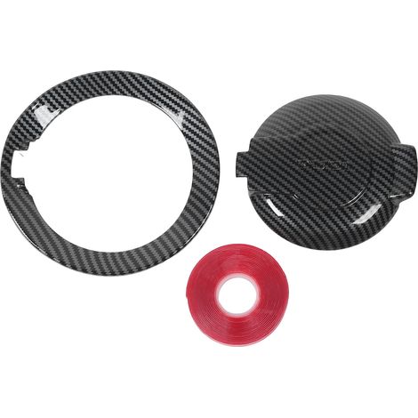 Kit De Bouchon De Trappe À Carburant Pour Voiture 68250120aa, Couvercle De Trappe À Carburant, Pièces De Rechange Pour Automobile, Style Fibre De Carbone