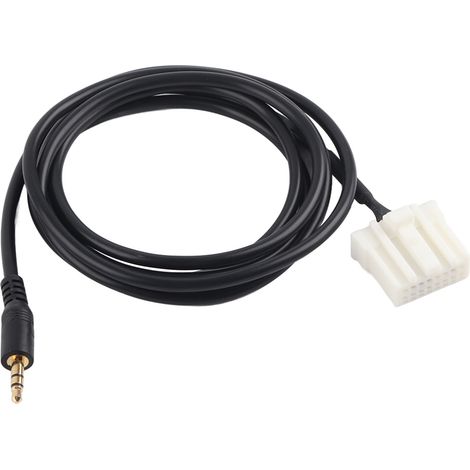 Câble Adaptateur D'Interface Audio Cd Aux Pour Voiture, 3.5mm, Pour Mazda 2 3 5 6 2006 – 2013, Haute Qualité