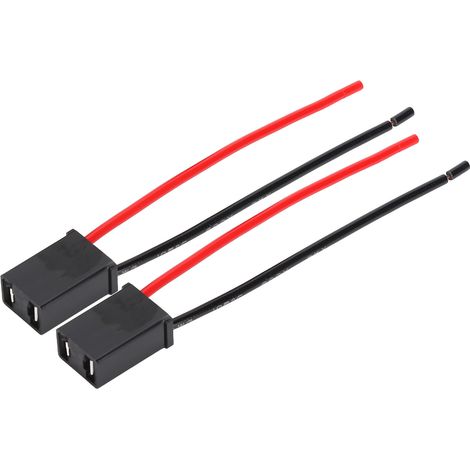 Kit De Câblage Pour 2 Connecteurs Femelles De Lampe, Douille Ou Prise De Remplacement, Pour Modification Diy