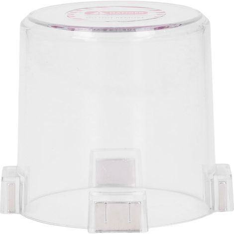 Couvercle De Protection Pour Bouton D'Arrêt D'Urgence, Protection Magnétique Forte Pour Interrupteur Poussoir Rond Transparent Pour Appareil Industriel