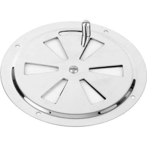 Couvercle De Ventilation De Bateau 5 Pouces, Grille Papillon Ronde, Plaque De Sortie En Acier Inoxydable Pour Yacht Rv