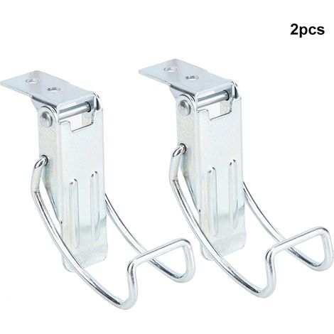 Boucle De Porte En Acier Inoxydable, 2 Pièces, Loquet De Tirage Pour Aspirateur, Fixation À Bascule