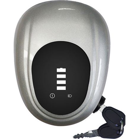 Phares Lumineux, Coque Scellée, Son Fort, Étanche, Phare De Sécurité Avant Pour Vélo Électrique, Argent