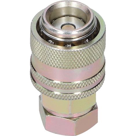 Adaptateur De Test Hydraulique, Connecteur De Mesure De Pression Femelle À Connexion Rapide Pt/ppt G1/8 Pouces
