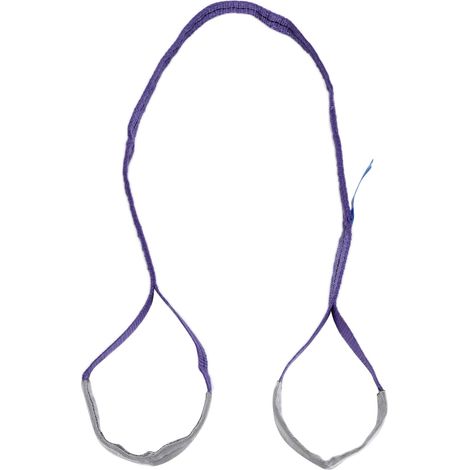 Sangle De Levage Plate 1t Pes, Sangle Épaisse, Accessoire Pour Le Transport, 4 Mètres