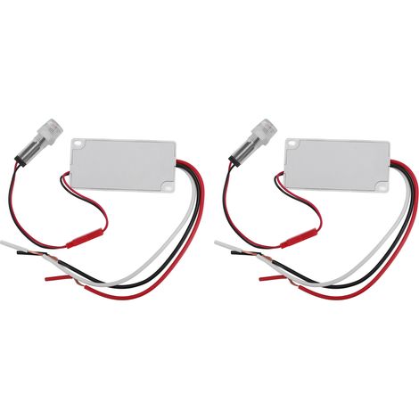 Interrupteur Photoélectrique Automatique Du Crépuscule À L'Aube, 2 Pièces, Capteur De Contrôle De La Lumière, Avec Sonde, Pour Lampadaire Fluorescent Led, Dc24v