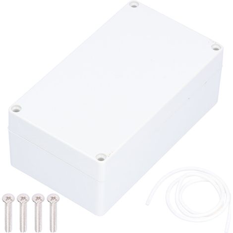Boîtier De Jonction Étanche En Plastique Pour Outils, Câblage Électrique Et Instruments Électroniques, 200 X 120 X 75 Mm