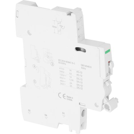 Contact D'Alarme De Disjoncteur Compatible Avec Schneider Ic65 Ac240v/ac415v/dc130v/dc60v/dc48v/dc24v