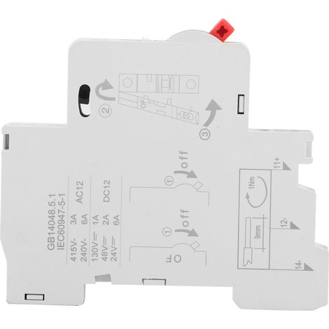 Dz47 Of Interrupteur De Contact Auxiliaire Borne De Disjoncteur Miniature