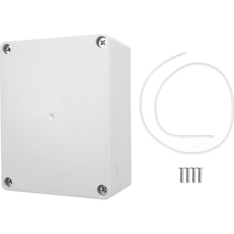 Boîte De Jonction Scellée En Matériau Abs, Boîtier Électrique Étanche Ip65 Pour Application Extérieure 115x90x55mm