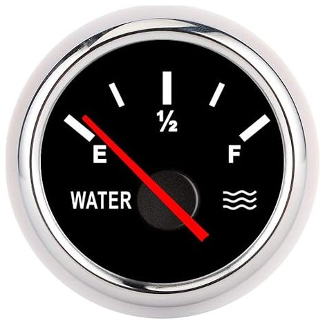 2-zoll-wassertank-füllstandsanzeiger, 2-zoll-zeiger-wassertank-füllstandsanzeiger, Hochpräziser Universeller Tank-füllstandsanzeiger Für Lkw, Boot,