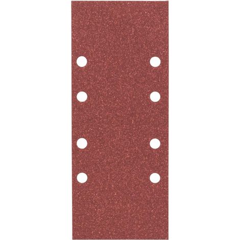 Exzenterschleifpapier, 8 Löcher, Körnung 80, 93 Mm X 230 Mm, Packung Mit 10 Blatt