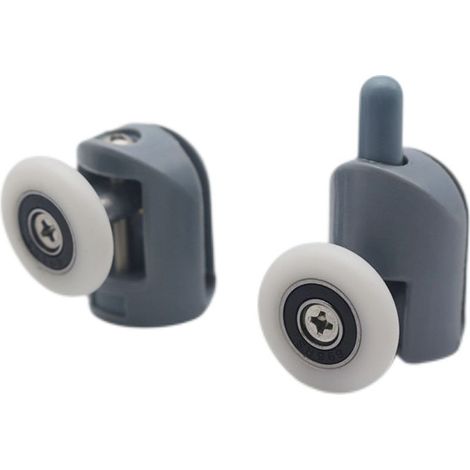 Set Mit 8 Duschkabinenrollen, 23 Mm, 4 Obere Rollen, 4 Untere Rollen