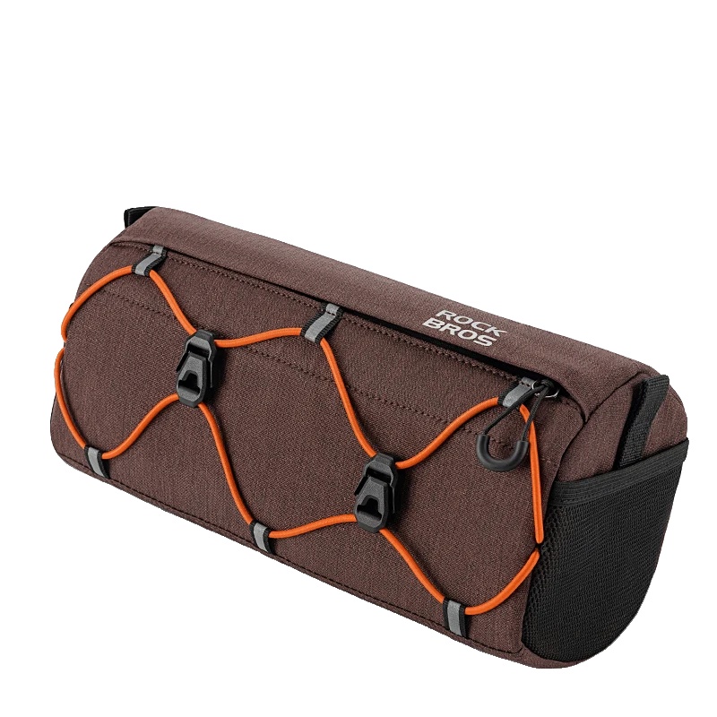 Lenkertasche, Stilvolles Design, Sichere Aufbewahrung, Braun