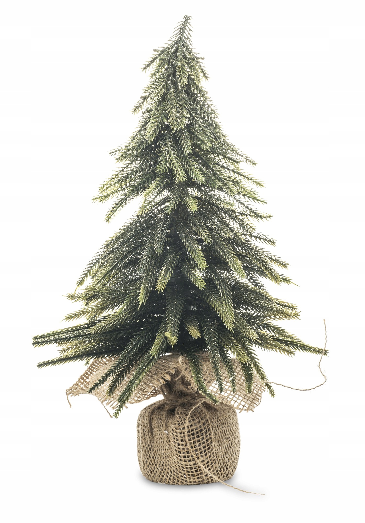 Kleiner Künstlicher Weihnachtsbaum Aus Jute, 36 Cm, Vergoldet