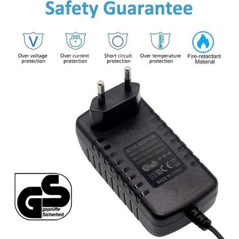 12v 3a Netzteil, Wechselstrom 100-240 V Auf Gleichstrom 12 V Treiber Konverter Transformator 36 W 5,5 Mm X 2,1 Mm Dc-ausgangsbuchse [n568]