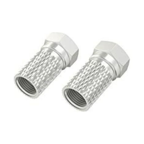 6,5-mm-f-stecker (männlich) – Sat-kabelmontage – Optimiertes Gewinde – Zuverlässige Verbindung