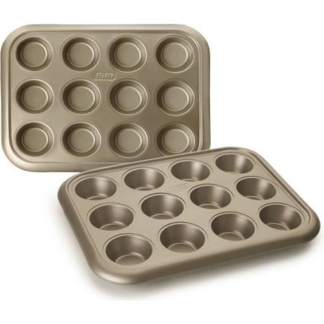 Backblech – 840500 – Grauer Stahl – 38 X 29 X 4 Cm – 12 Kekse