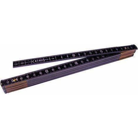 Maßband – Metrica – 20108 – 1 M – Aluminium – Schwarz
