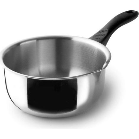Lacor Garinox Stielkasserolle Mit Ausgießer – Silber – 1 L