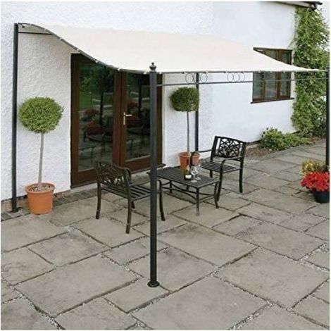 2,5 M X 2,6 M Vorzelt – 300d Wasserdichtes Canvas – Outdoor – Grau