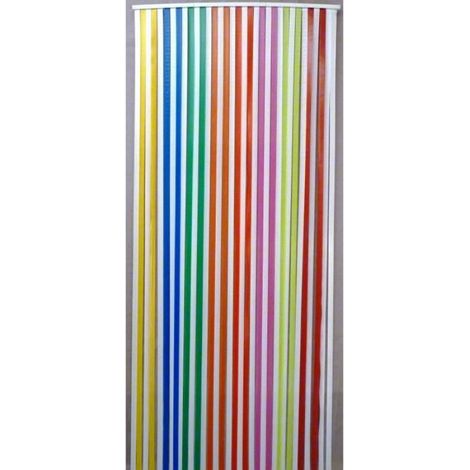 Fliegensicherer Türvorhang Aus Kunststoffstreifen