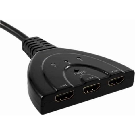 Hdmi-switch-hub Mit 3 Ports (3 Eingänge, 1 Ausgang)