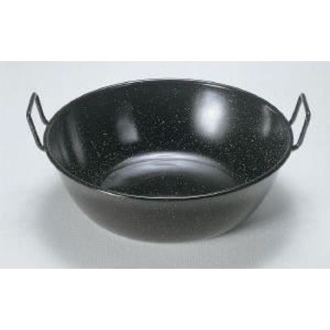 36 Cm Tiefe Pfanne Aus Emailliertem Stahl