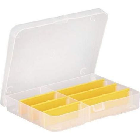 Allit 457168 Transparente Sortimentsbox - Europlus Basic 17-2-6