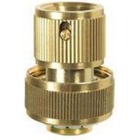 19 Mm Aquastop Messing-schnellverbinder