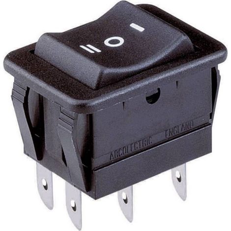 Arcolectric-bulgin-ltd Arcolectric Kippschalter H1570 Vb Aaa 250 V Ac 16 A 1 Stück