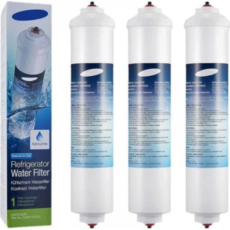 Lot De 3 Filtres À Eau D'Origine Da29-10105j – Compatible Réfrigérateurs Aeg, Bosch, Samsung, Electrolux, Siemens – Filtration Efficace Des Polluants