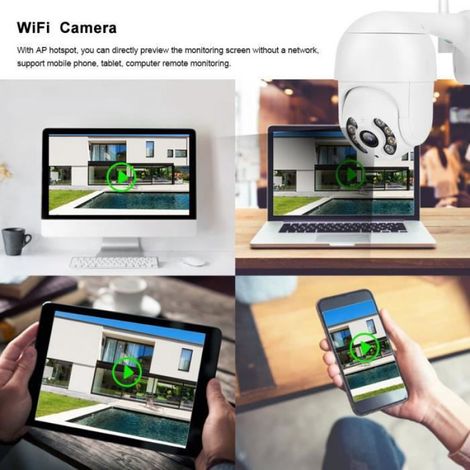 Doom Wasserdichte 1080p Wlan-ip-kamera Mit 15 M Nachtsicht - Icsee