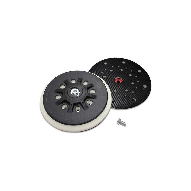 1 Plateau De Ponçage 8 Trous De 150 Mm Compatible Avec Les Ponceuses Orbitales Bosch Ets 150, Ets Ec 150, Lex 150, Wts 150/7 498987 (souple)