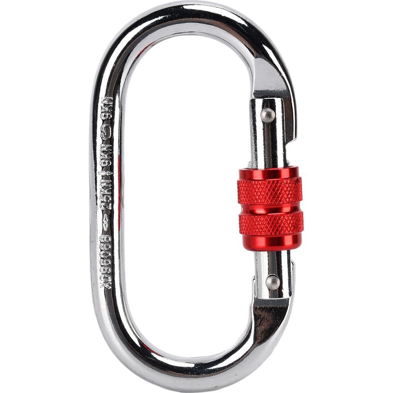 25 Kn Vertikal-kletterkarabiner Mit Federring Für Wanderer Und Kletterer