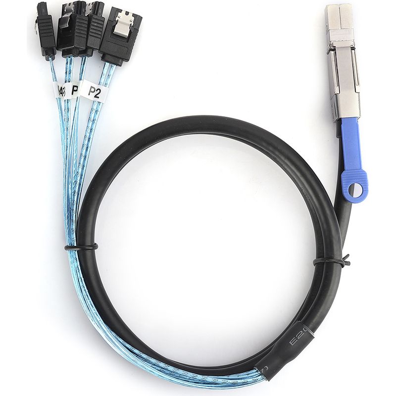 Mini-sas-h0402-sff-8644-auf-4-fach-sata-kabel Für Serverfestplatten (computerzubehör)