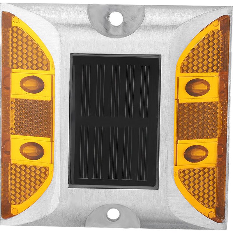 Solarleuchten-set Aus Aluminiumguss, Helle Markierungsleuchten Für Außeneinfahrten Und Straßen