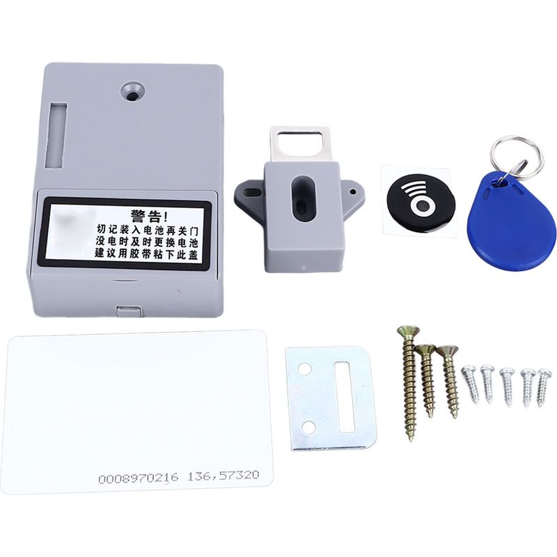 Unsichtbares Schloss Für Schränke, Hochsicheres Elektronisches Induktionsschloss, Universell Für Schubladen Und Schuhschränke