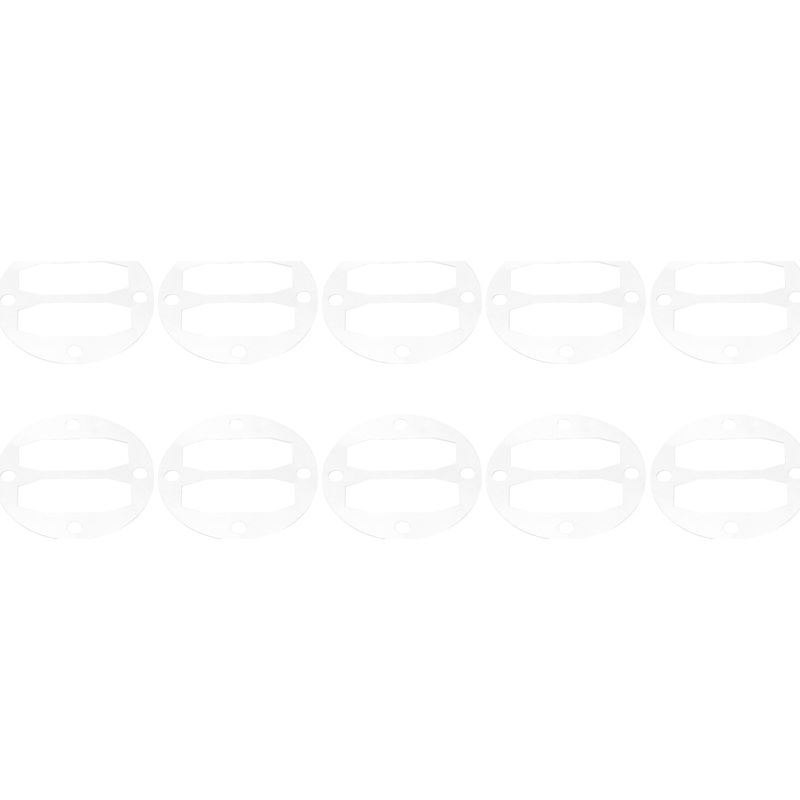 Satz Mit 10 Aluminium-luftkompressordichtungen, Metallzylinderplatte, 3p/4p Pumpenzubehör