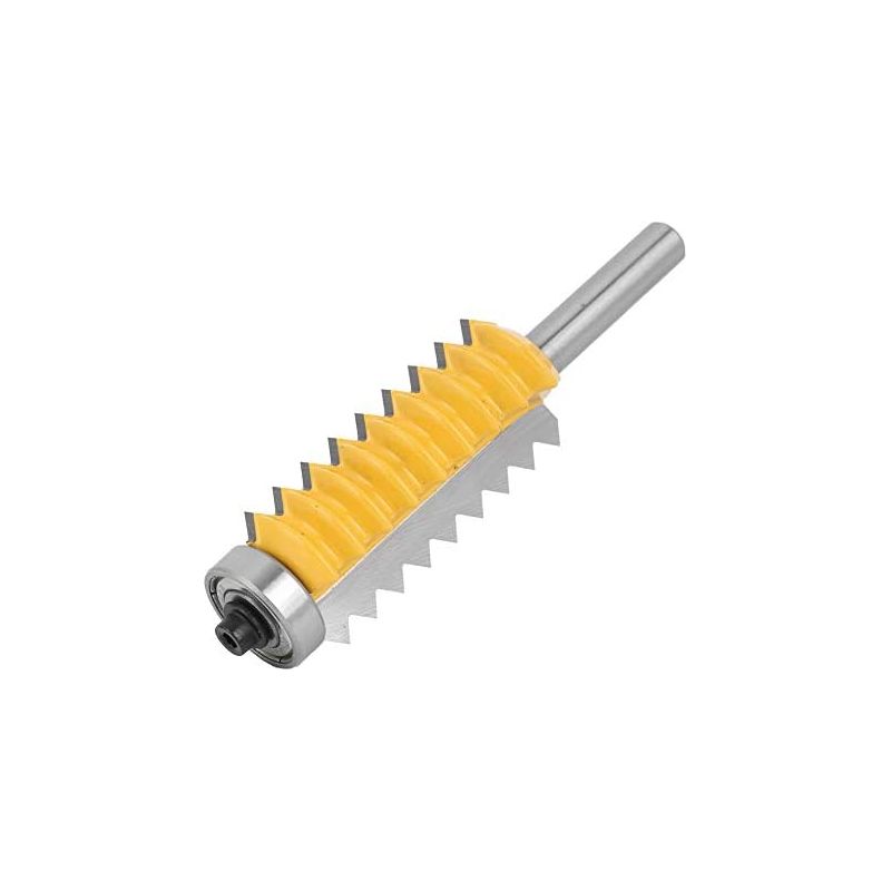 Fräserset, 8-punkt-holzfräser, Führungsschiene, Fichtenfräser, Reversibel, Fingerleim, Holzbearbeitungsfräser (8 X 55 Mehrzahnblätter)