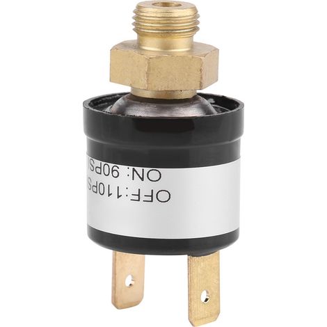 Contrôle De Pression Universel De Commutateur De Compresseur D'Air De Voiture De Dc12-36v 3a (90-110psi)