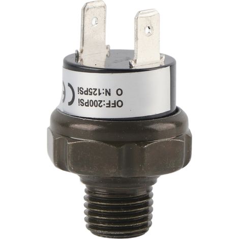 Contrôle De Pression Universel De Commutateur De Compresseur D'Air Automatique De Voiture De 12v (125-200psi)