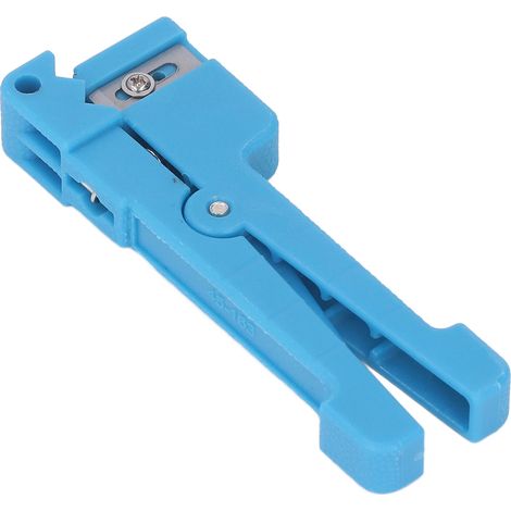 Dénudeur De Câble À Fibre Optique Avec Tube À Ressort De Rebond, Outil De Coupe Coaxial Pour 3,2 À 5,6 Mm