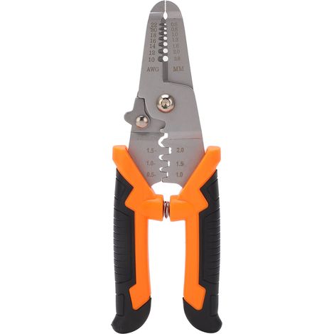 Coupe-câble Dénudeur De Fil, Outil De Coupe De Dénudage De Ligne En Acier Inoxydable Pour La Réparation 120 – 6282